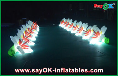 টেকসই Inflatable ফুল নেতৃত্বাধীন আলো পরিবর্তন সঙ্গে কাস্টম ডিজাইন বিবাহ