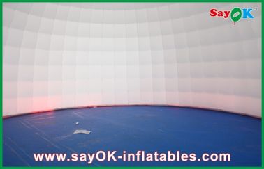 OD 5m Inflatable এয়ার তাঁবু হোয়াইট, প্রদর্শনী জন্য Inflatable গম্বুজ তাঁবু