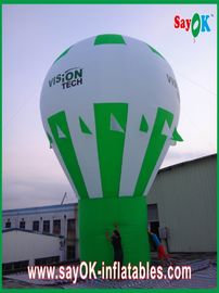 সবুজ গ্রাউন্ড বিজ্ঞাপন বেলুন কাস্টম Inflatable পণ্য রেনবো ডিজাইন