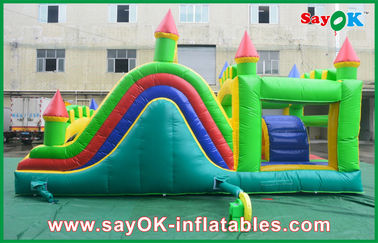 কিড inflatable bouncers পিভিসি tarpaulin বহিরঙ্গন বাণিজ্যিক bounce house উৎসব সিই ব্যবহার