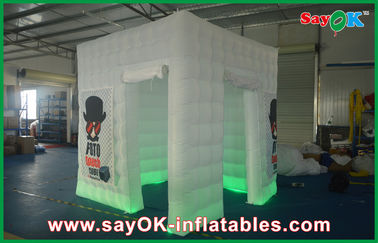 Inflatable ফটো বুথ ভাড়া ব্যাস 3m মোবাইল ফটো বুথ 2 দরজা পরিবেশ সংশ্লিষ্ট