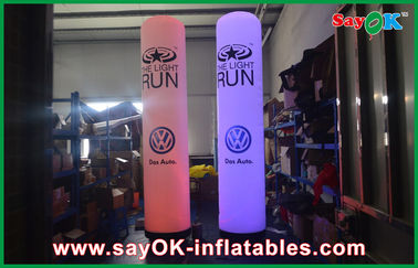 বেগুনি / নীল রঙের বহিরঙ্গন Inflatable স্তম্ভের জন্য শো শো শো