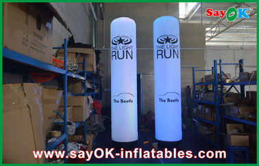 পার্টি সোজা Inflatable আলোর অলংকরণ Inflatable টিউব জন্য বহিরঙ্গন