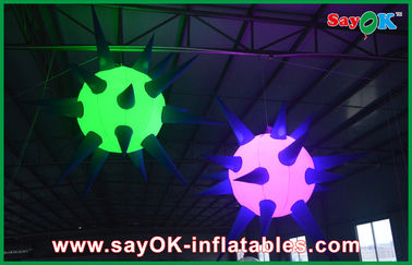 বড় Inflatable LED বালন পার্টি Inflatable হ্যান্ডিং অলংকরণ