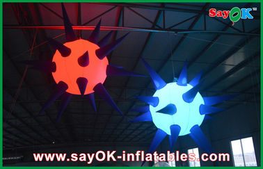 বড় Inflatable LED বালন পার্টি Inflatable হ্যান্ডিং অলংকরণ