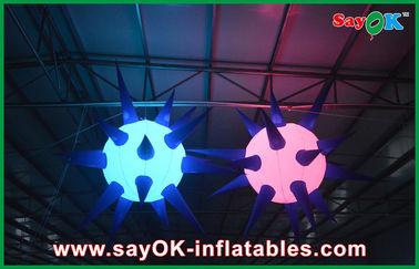 ইন্ডোর জায়ান্ট সিলিং Inflatable আলোর অলংকরণ LED বল