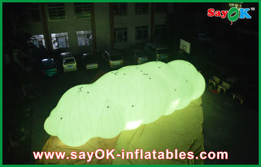 বড় LED সজ্জা Inflatable হিলিয়াম ক্লাউড বেলুন বিজ্ঞাপন জন্য 0.18 মিমি পিভিসি উপাদান