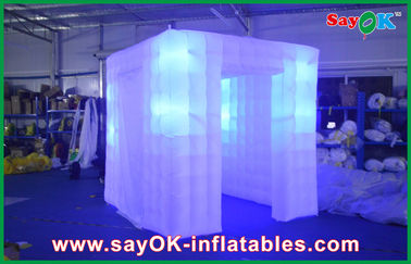 বিবাহের ফটো বুথ ভাড়া LED ফ্রেম পার্টি Inflatable ফটো বুথ Inflatable বিজ্ঞাপন পণ্য