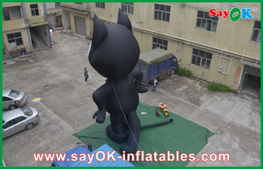 বহিরাগত জন্য দৈত্য 6m কার্টুন Inflatable বিড়াল ক্রিয়ামূলক বিজ্ঞাপন