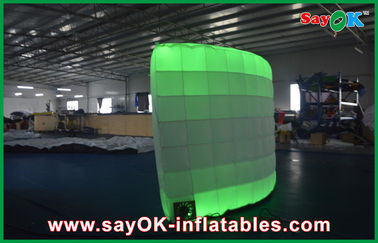Inflatable Photo Studio 12 Led Air Light Inflatable Wall ডিজিটাল প্রিন্টিং রিমোট কন্ট্রোল 3x1.5x2 M
