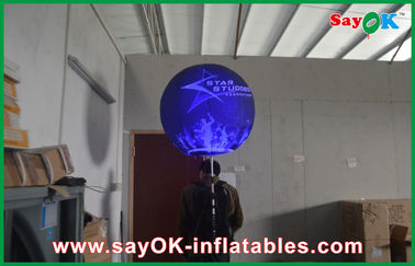 কাস্টমাইজড নেতৃত্বাধীন Inflatable ব্যাকপ্যাক বিজ্ঞাপন জন্য Balloon ট্রিপড বল