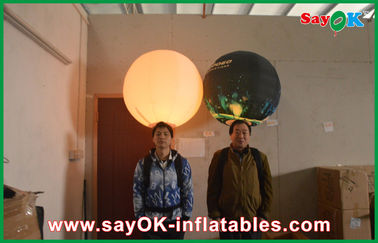 টেকসই ত্রিমাত্রিক বল Inflatable আলো সজ্জা, মুদ্রণ নেতৃত্বে Inflatable বিজ্ঞাপন বেলুন