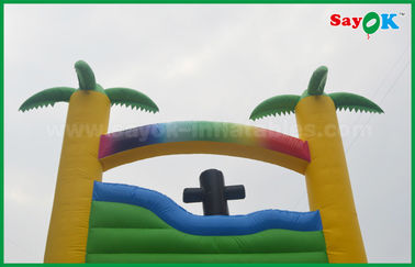 বড় inflatable স্লাইড প্রচার কাস্টম ডাবল দৈত্য ঝাঁকুনি স্লাইড জাম্প এবং inflatable জল স্লাইড পার্ক