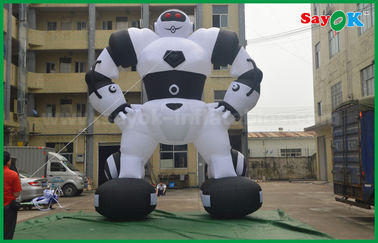আউটডোর বিজ্ঞাপন জন্য অক্সফোর্ড কাপড় কাস্টম Inflatable পণ্য Inflatable রোবট