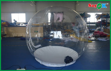Inflatable স্বচ্ছ তাঁবু উচ্চ বায়ু প্রতিরোধের Inflatable বায়ু তাঁবু উপাদান Pvc Inflatable ক্যাম্পিং তাঁবু