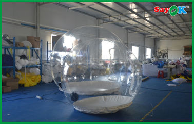 Inflatable স্বচ্ছ তাঁবু উচ্চ বায়ু প্রতিরোধের Inflatable বায়ু তাঁবু উপাদান Pvc Inflatable ক্যাম্পিং তাঁবু