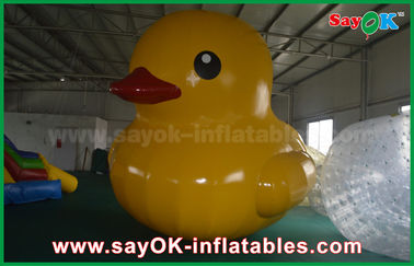 আরামদায়ক পিভিসি উপাদান 5m কাস্টম Inflatable পণ্য মডেল Inflatable হলুদ ডক