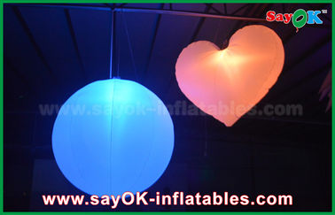 ফুল বল হালকা Inflatable স্থায়ী পটভূমি জন্য আলোর অলংকরণ