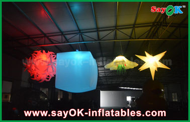 ফুল বল হালকা Inflatable স্থায়ী পটভূমি জন্য আলোর অলংকরণ