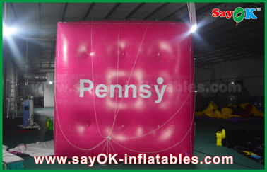 প্রচারের জন্য দৈত্য পঙ্কজী Inflatable হিলিয়াম ঘনক Inflatable বেলুন