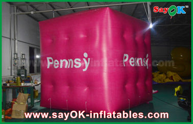 প্রচারের জন্য দৈত্য পঙ্কজী Inflatable হিলিয়াম ঘনক Inflatable বেলুন