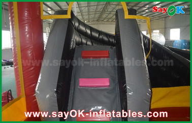 বাণিজ্যিক inflatable স্লাইড 4 X 6m অথবা কাস্টমাইজড আকার inflatable bouncy ঝাঁপানো খেলনা কাসল জল স্লাইড বাচ্চাদের জন্য