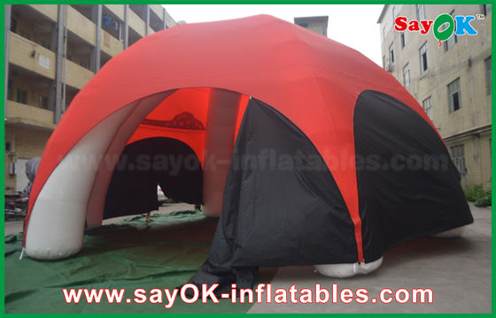 বায়ু inflatable তাঁবু DIA 10m প্রচারমূলক inflatable গম্বুজ মাকড়সা তাঁবু বিজ্ঞাপন জন্য