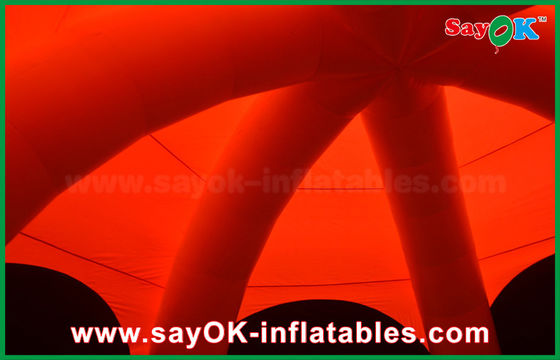 বায়ু inflatable তাঁবু DIA 10m প্রচারমূলক inflatable গম্বুজ মাকড়সা তাঁবু বিজ্ঞাপন জন্য