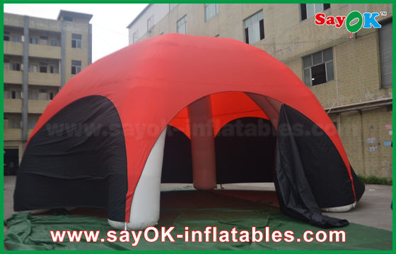 বায়ু inflatable তাঁবু DIA 10m প্রচারমূলক inflatable গম্বুজ মাকড়সা তাঁবু বিজ্ঞাপন জন্য