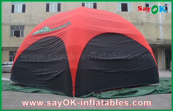 বায়ু inflatable তাঁবু DIA 10m প্রচারমূলক inflatable গম্বুজ মাকড়সা তাঁবু বিজ্ঞাপন জন্য