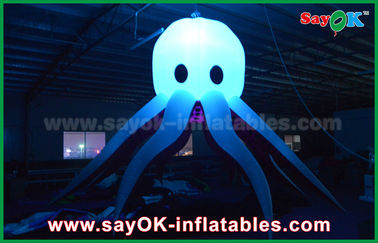 বিভিন্ন রঙের Inflatable আলো সজ্জা নেতৃত্বাধীন হালকা সঙ্গে Inflatable অক্টোপাস