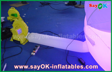 সিই নাইলন কাপড় দৈত্য Inflatable আলোর অলংকরণ পার্টি স্তর জন্য হৃদয় হৃদয়