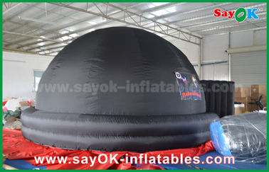 প্রিন্ট সঙ্গে কাস্টমাইজড পোর্টেবল Inflatable মোবাইল প্ল্যানেটরেম গুম্বজ Tent নিরাপত্তা