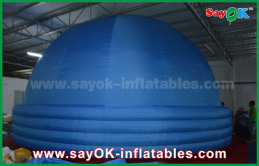 360 ° ফুলডোম হোম ক্লাসরুম দৈত্য Inflatable গম্বুজ সিনেমার প্ল্যানেটরেটির জন্য তাঁবু