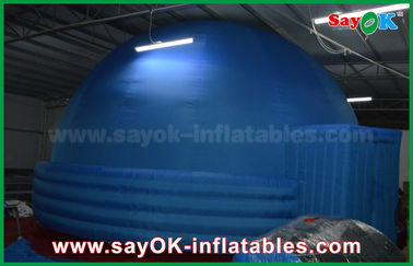 360 ° ফুলডোম হোম ক্লাসরুম দৈত্য Inflatable গম্বুজ সিনেমার প্ল্যানেটরেটির জন্য তাঁবু