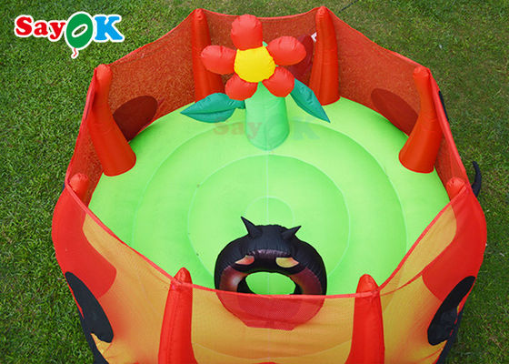 জলরোধী ইনফ্ল্যাটেবল বাউন্স হাউস চিলড্রেন বাউন্সার কার্টুন লেডিবাগ জাম্পিং বেড স্লাইড