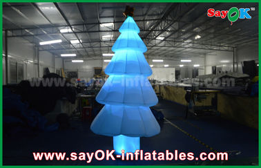 3m Inflatable হালকা সজ্জা LED নাইলন উপাদান সঙ্গে ক্রিসমাস ট্রি LED