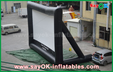 Inflatable Cinema Screen Giant 10 ML X 7 MH প্রজেকশন ক্লথ ইনফ্ল্যাটেবল টিভি স্ক্রীন CE/SGS সার্টিফিকেট