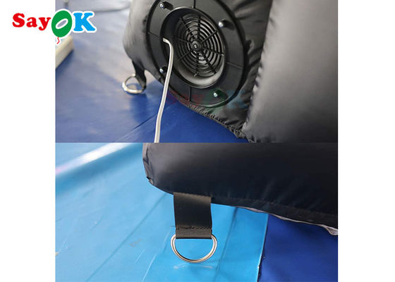 ক্রিয়াকলাপ প্রদর্শনী জন্য মাল্টি ফাংশন inflatable ঘাস কালো inflatable টানেল তাঁবু