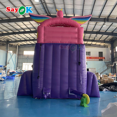 বিশাল inflatable স্লাইড বাণিজ্যিক ওয়াটার পার্ক জাম্পার inflatable bounce house for kid পার্টি combo with slide