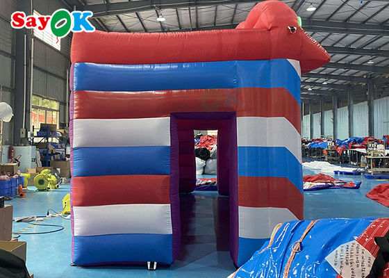 কাস্টম inflatable তাঁবু কার্নিভাল পার্টি বাণিজ্যিক inflatable বায়ু তাঁবু বাচ্চাদের জন্য উড়িয়ে খেলার বুথ