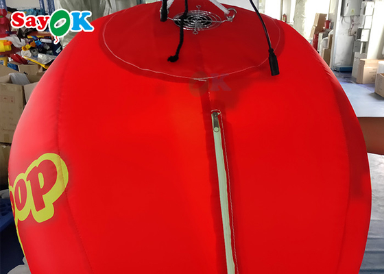 2mH অক্সফোর্ড কাপড় Inflatable ঝুলন্ত মডেল বিজ্ঞাপন আলংকারিক বাতি