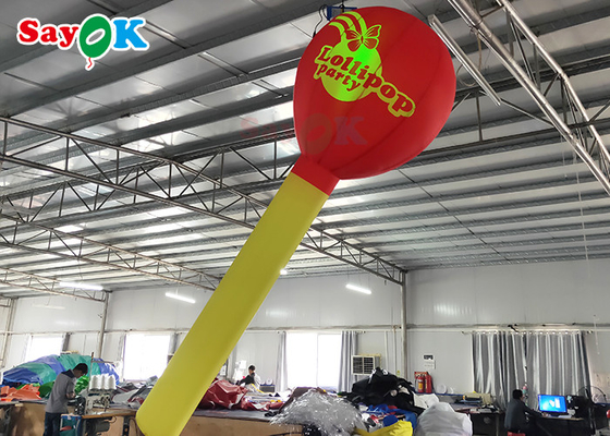 2mH অক্সফোর্ড কাপড় Inflatable ঝুলন্ত মডেল বিজ্ঞাপন আলংকারিক বাতি