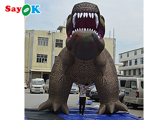 দৈত্য inflatable ডাইনোসর inflatable Tyrannosaurus Rex ক্রিয়াকলাপ সজ্জা মডেল ব্লো আপ কার্টুন অক্ষর