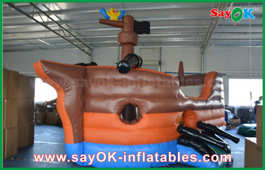 বড় Corsair জাহাজ আকার Inflatable বাউন্সার কৌতুক জন্য স্লাইড দুর্গ