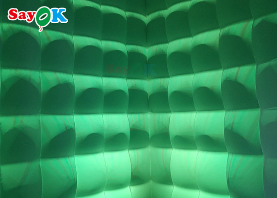 LED লাইটের সাথে inflatable cube tent নমনীয় inflatable বায়ু তাঁবু ব্লো আপ ক্যাম্পিং তাঁবু