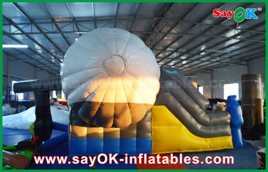 বহিঃস্থ বিমানবাহক আকার Inflatable বাউন্ড স্লাইডার বাজানো জন্য সিই / UL ব্লোয়ার সঙ্গে