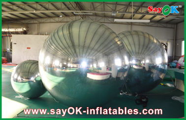 বড় inflatable বল পিভিসি আয়না বল ইভেন্ট প্রসাধন জন্য কাস্টমাইজড আকার