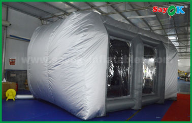 Inflatable Work Tent Waterproof Cutomized Inflatable Air Tent / PVC Inflatable স্প্রে বুথ কার পেইন্ট স্প্রে করার জন্য