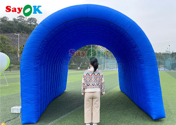 ইনফ্ল্যাটেবল আউটডোর তাঁবু আলো ইনফ্ল্যাটেবল স্ট্রাকচার টানেল বিজ্ঞাপন প্রসাধন জন্য